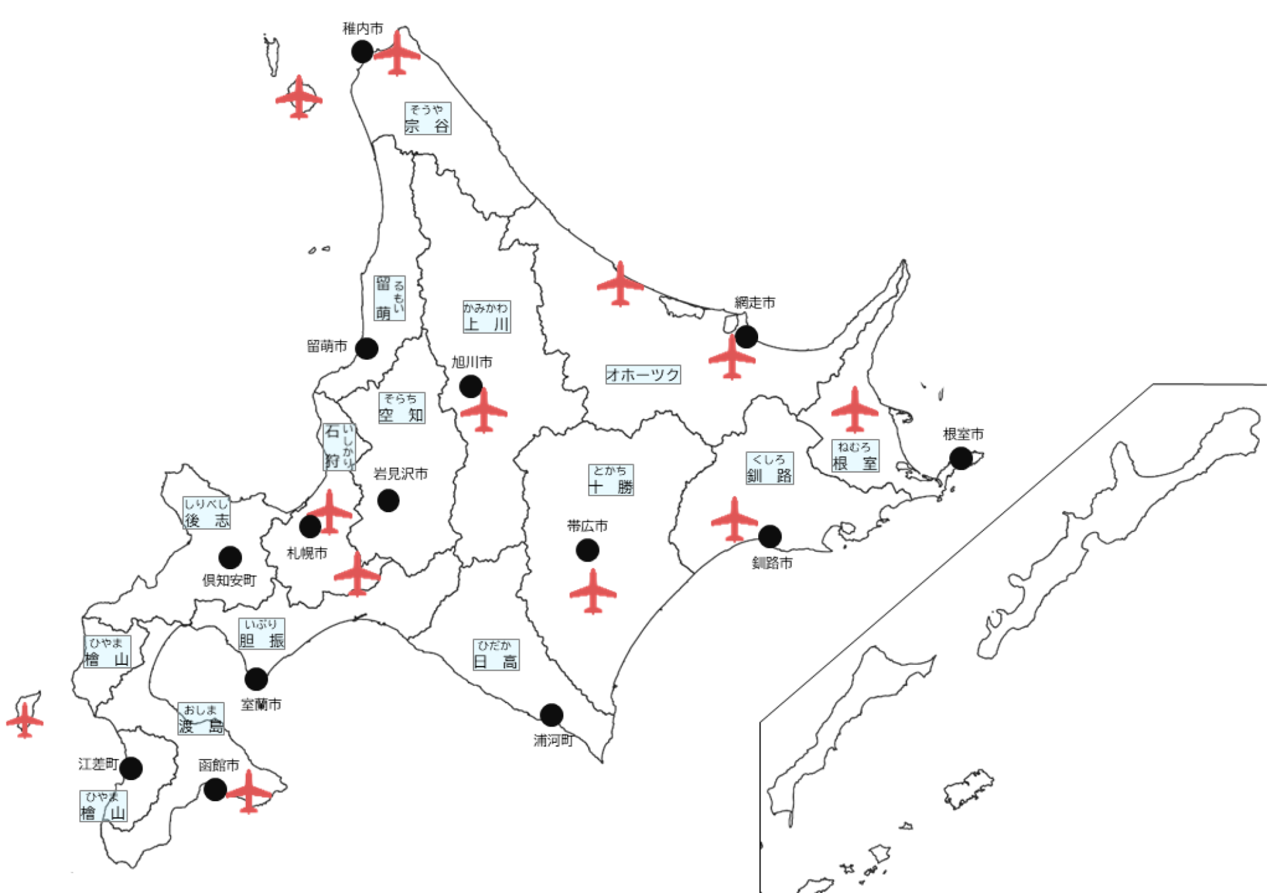 北海道の各地域の魅力をご紹介します